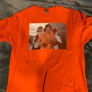 Men’s Orange Tom Brady Super Bowl Celebration T Shirt